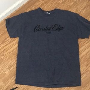 Coastal Edge blue T-shirt size XL